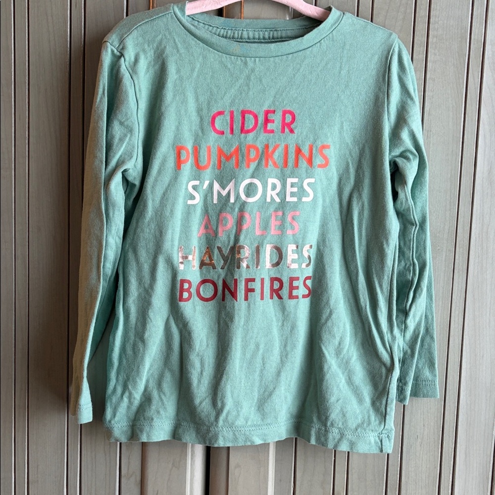 Crewcuts XXS 2-3 Autumn Print Top